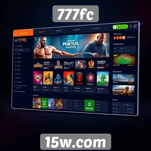 Nova interface do usuário no 777fc